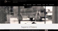 Desktop Screenshot of pathfinderinvestigazioni.com